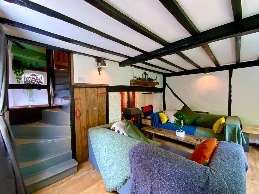 Beautiful 500 Year Old Listed Kentish Cottage Wingham Esterno foto