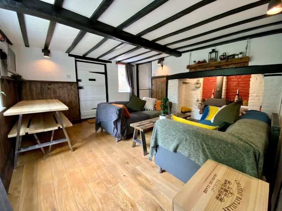 Beautiful 500 Year Old Listed Kentish Cottage Wingham Esterno foto